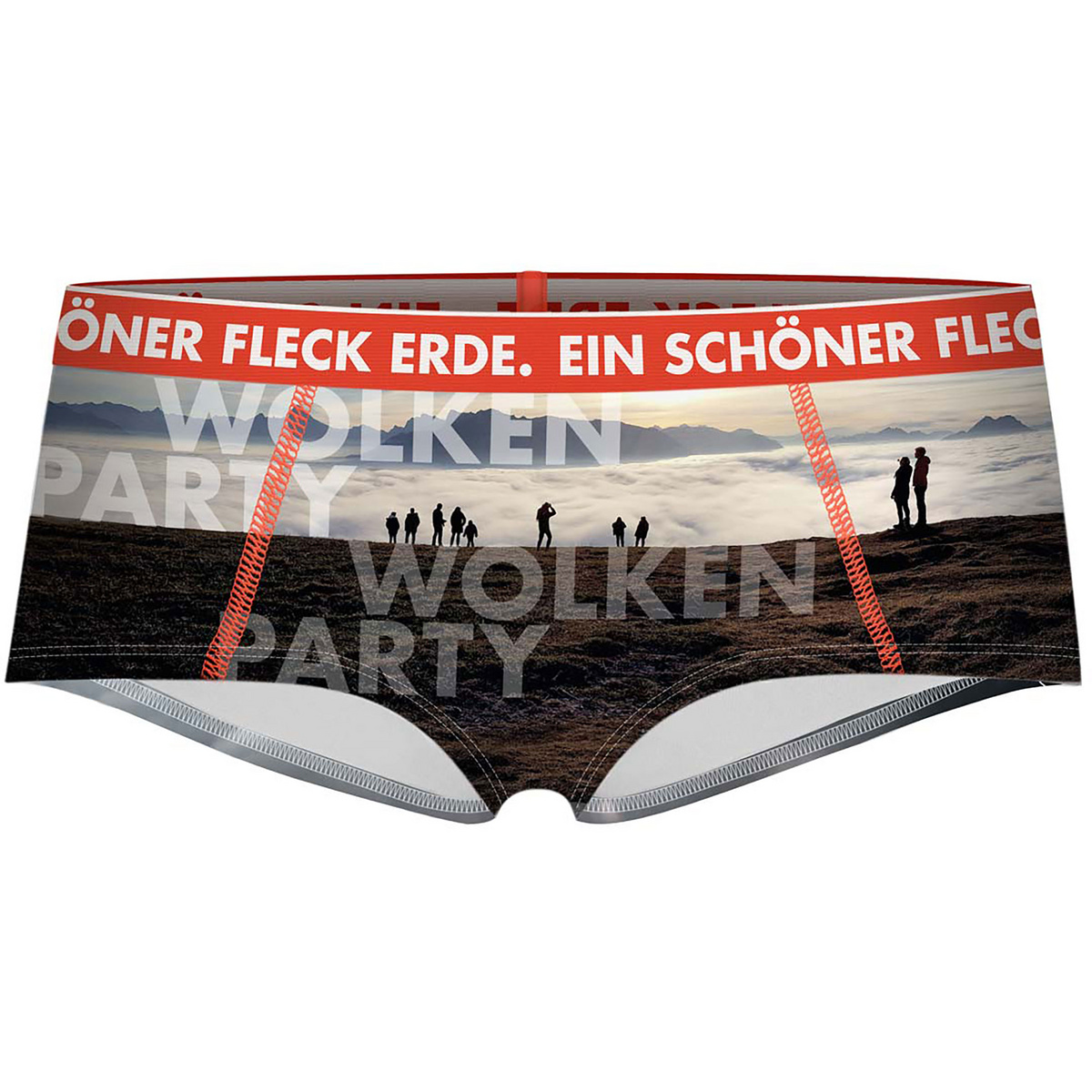 Ein schöner Fleck Erde Damen Wolkenparty Unterhose von Ein schöner Fleck Erde