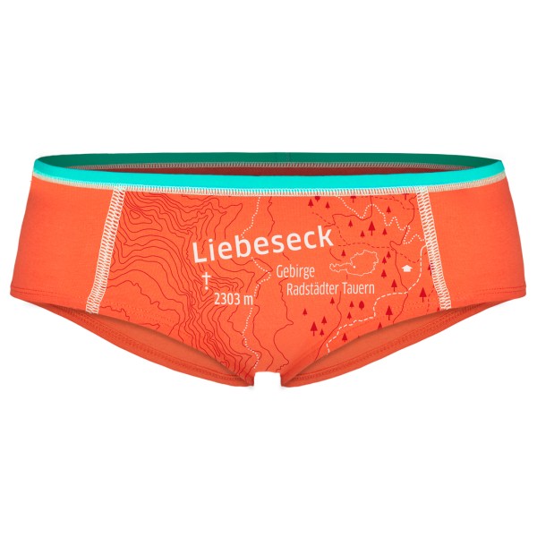 Ein schöner Fleck Erde - Women's Liebeseck - Unterhose Gr 38 rot von Ein schöner Fleck Erde