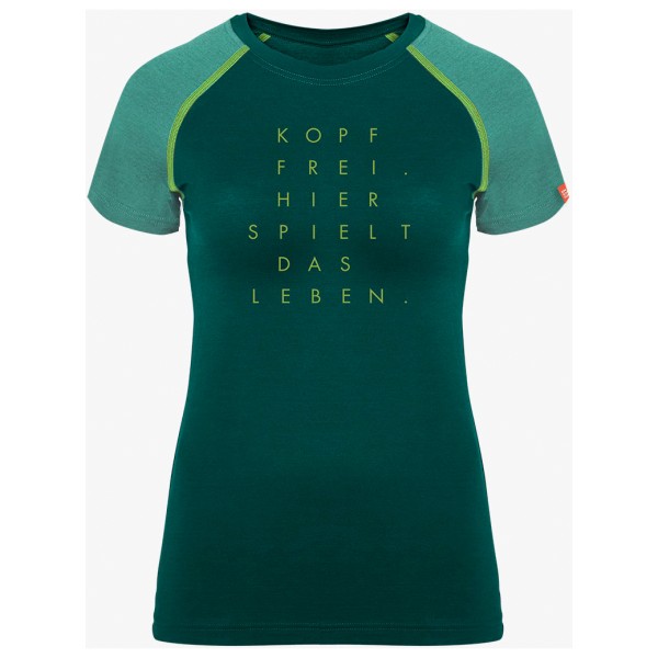 Ein schöner Fleck Erde - Women's S/S Kopf frei - T-Shirt Gr 42 - XL grün von Ein schöner Fleck Erde