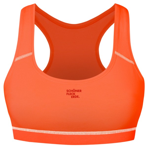 Ein schöner Fleck Erde - Women's  Wow - Sport-BH Gr 34 rot/orange von Ein schöner Fleck Erde