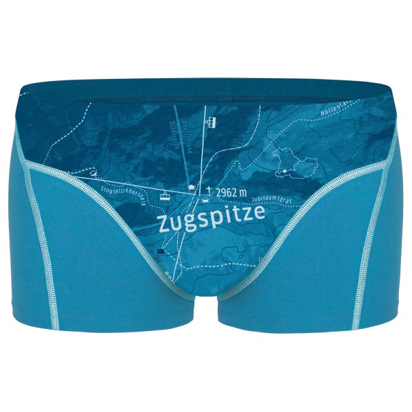 Ein schöner Fleck Erde - Zugspitze - Unterhose Gr L;M;XL;XXL blau von Ein schöner Fleck Erde