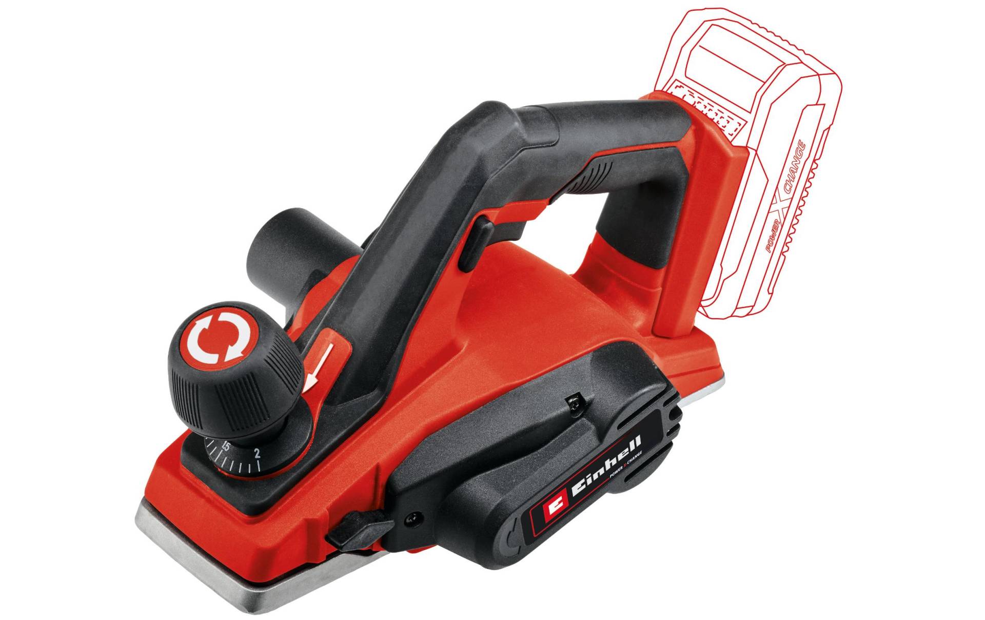 Einhell Akku-Elektrohobel »TE-PL 18/82 Li Solo«, (1 tlg.) von Einhell