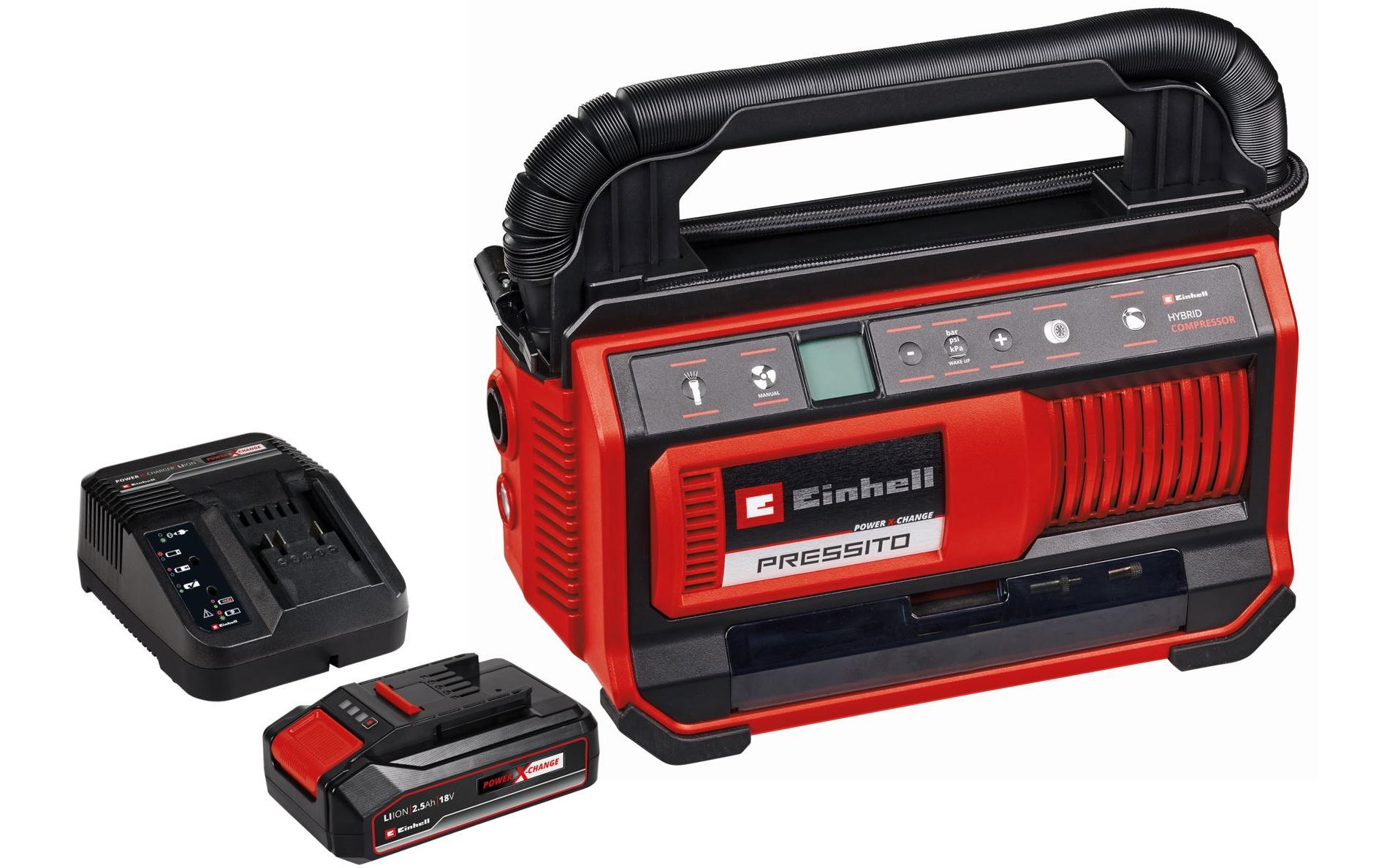 Einhell Akku-Handkompressor »Pressito 18/25 Hybrid Kit« Einhell Akku-Handkompressor »Pressito 18/25 Hybrid Kit« von Einhell