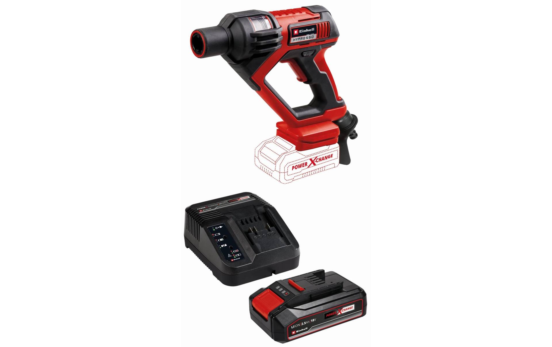 Einhell Akku-Hochdruckreiniger »Akku-Hypresso 18/24 mit Akku 1 x 2.5Ah« Einhell Akku-Hochdruckreiniger »Akku-Hypresso 18/24 mit Akku 1 x 2.5Ah« von Einhell