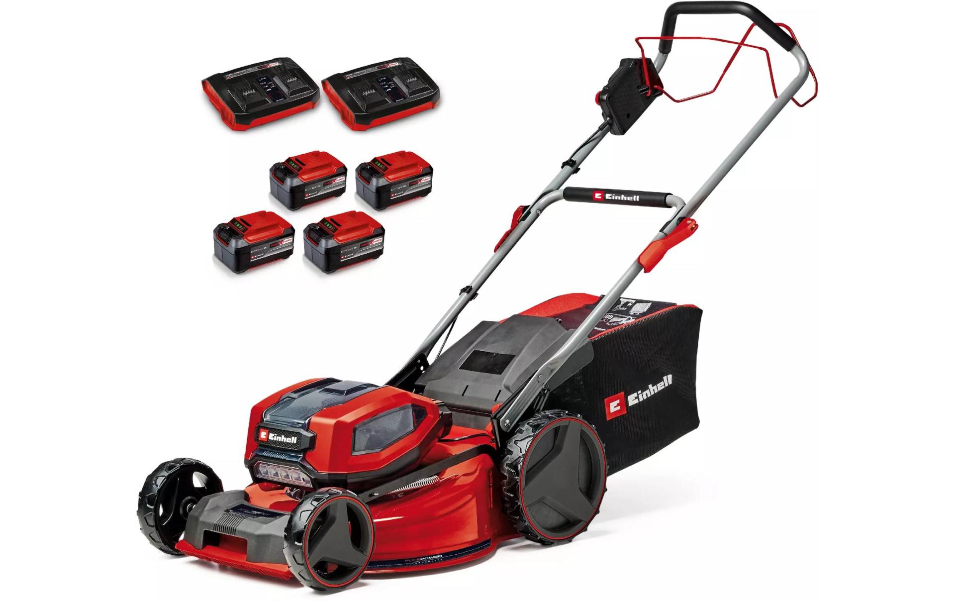 Einhell Akkurasenmäher »GP-CM 36/52 S Li BL Kit, 4 x 5.2Ah« von Einhell