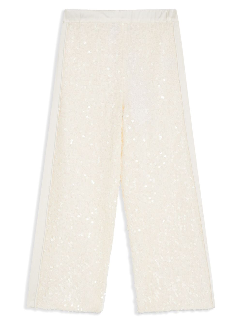 Eirene sequined straight-leg trousers - White von Eirene