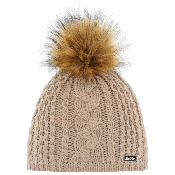 Eisbär - Afra Lux - Mütze Gr One Size beige von Eisbär