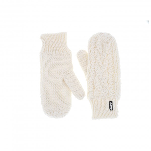 Eisbär - Afra Mittens - Handschuhe Gr One Size beige/weiß von Eisbär