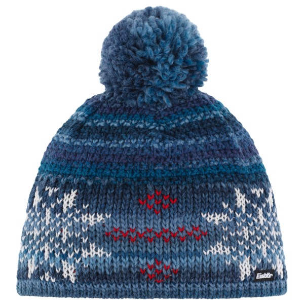 Eisbär - Ike Pompon - Mütze Gr One Size blau von Eisbär