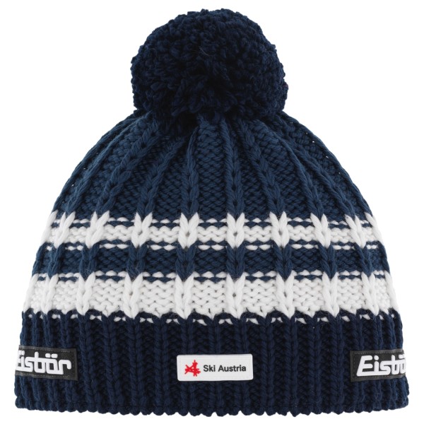 Eisbär - Kova Pompon Ska - Mütze Gr One Size blau von Eisbär