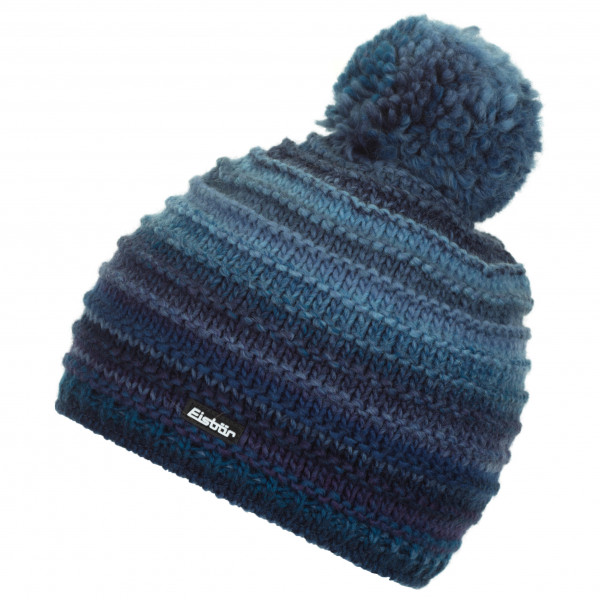 Eisbär - Mikata Pompon - Mütze Gr One Size blau von Eisbär