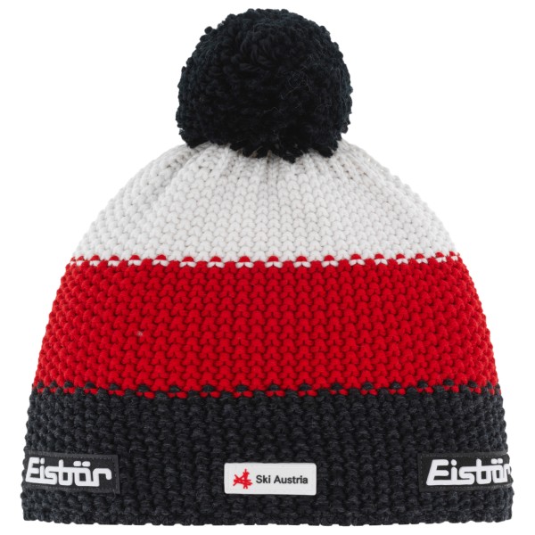 Eisbär - Star Pompon Ska - Mütze Gr One Size schwarz von Eisbär