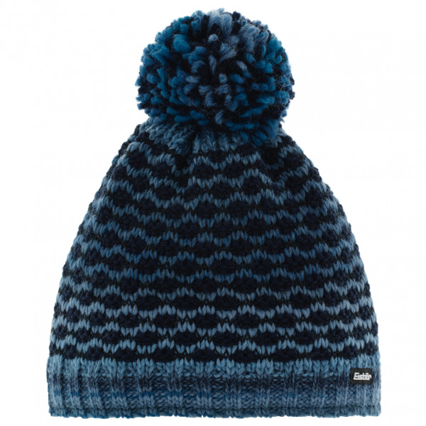 Eisbär - Stravo Pompon - Mütze Gr One Size blau von Eisbär