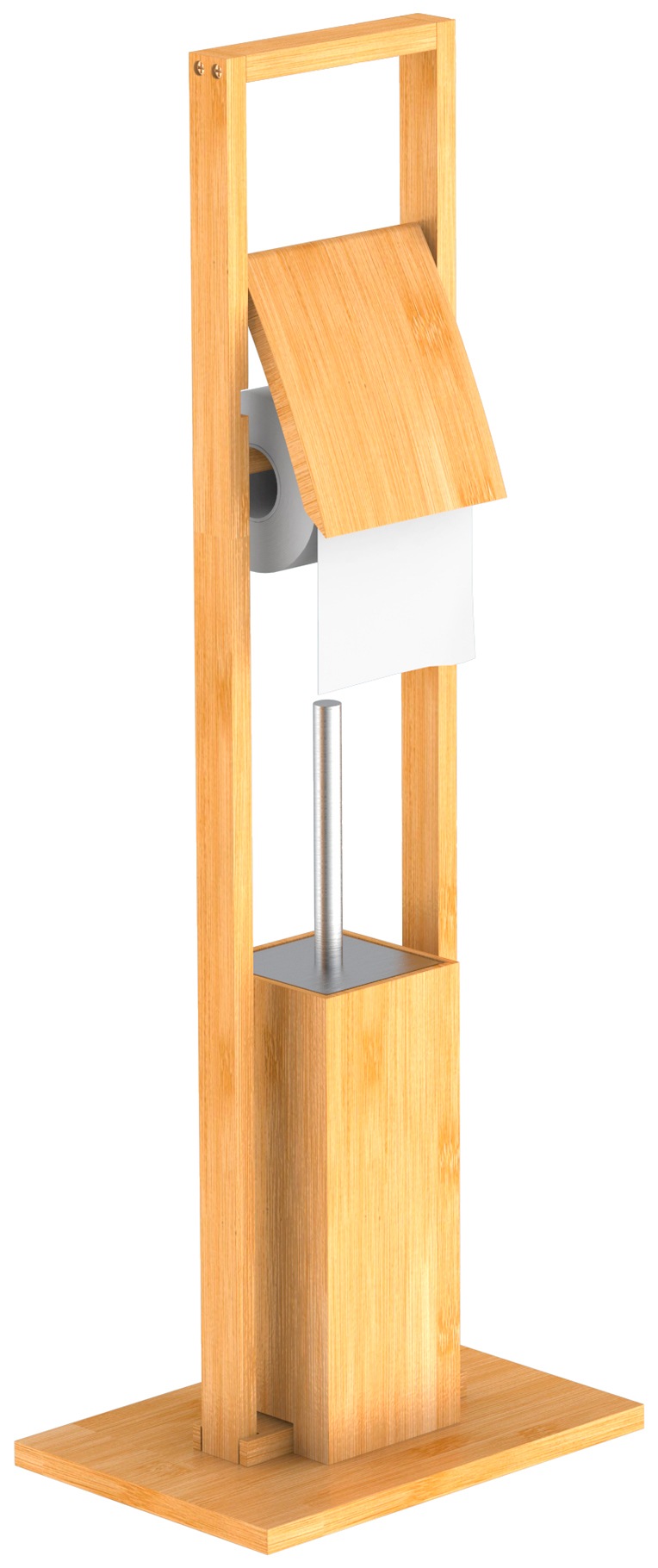 Eisl WC-Garnitur »Bambus«, aus Holz, Bambus, WC Papier Halterung, Standgarnitur mit Toilettenbürste Eisl WC-Garnitur »Bambus«, aus Holz, Bambus, WC Papier Halterung, Standgarnitur mit Toilettenbürste von Eisl