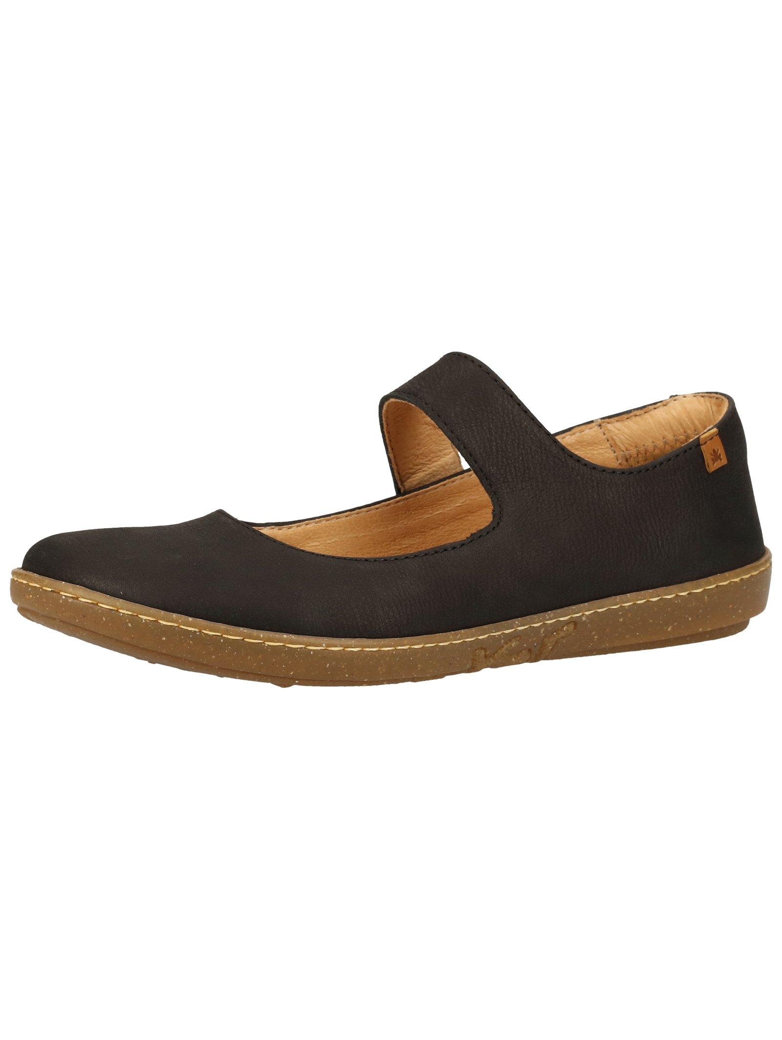 Ballerinas Damen Schwarz 36 von El Naturalista