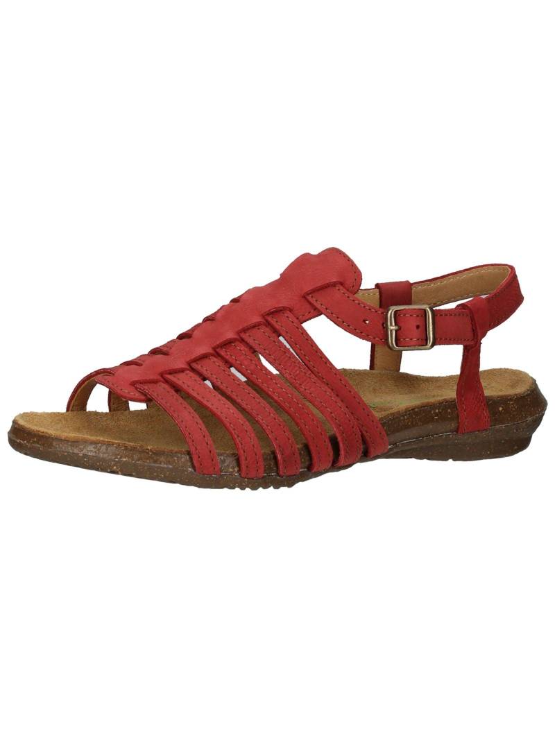 Sandalen Damen Rot Bunt 37 von El Naturalista