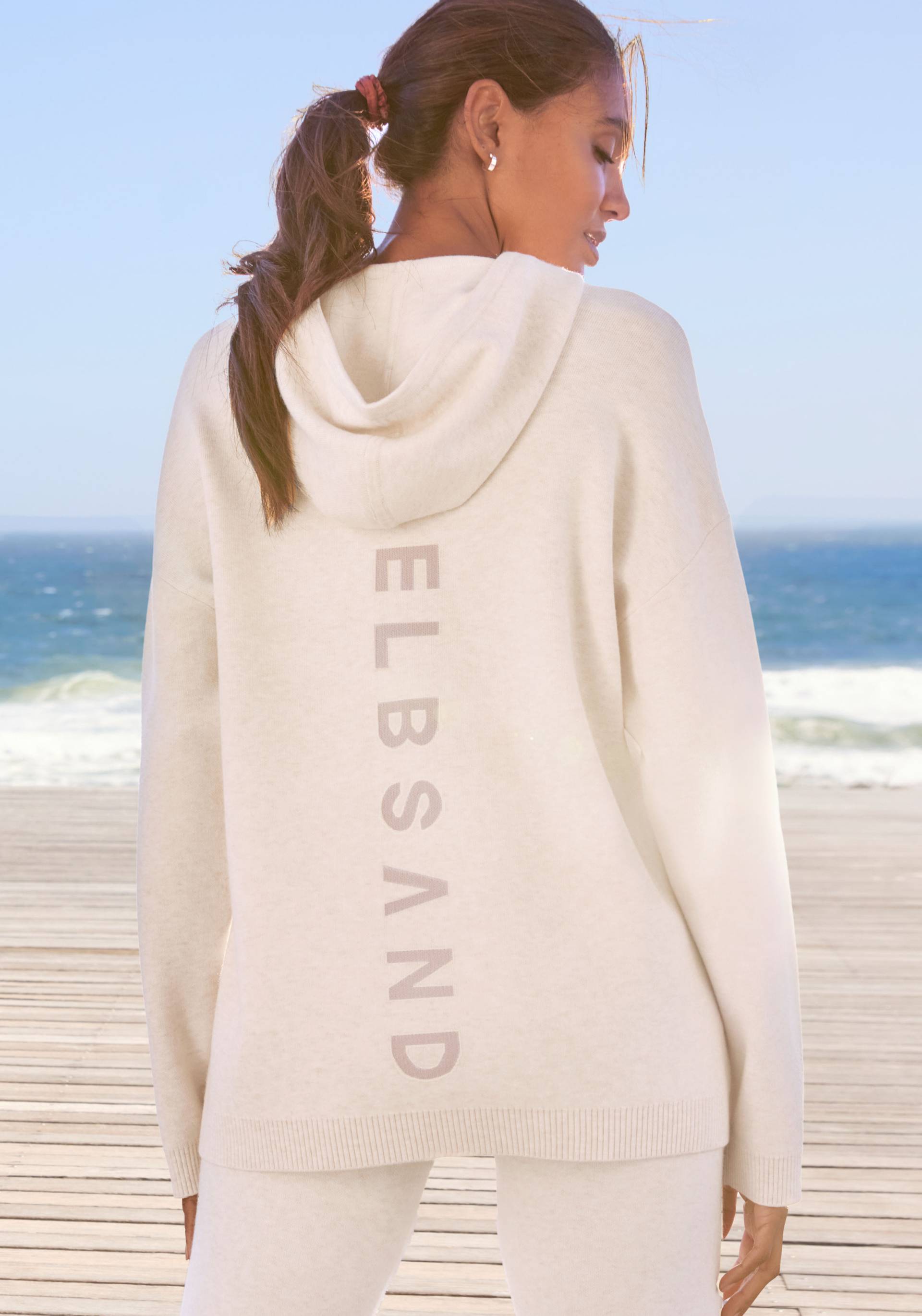 Elbsand Hoodie, aus hochwertigen Strick von Elbsand