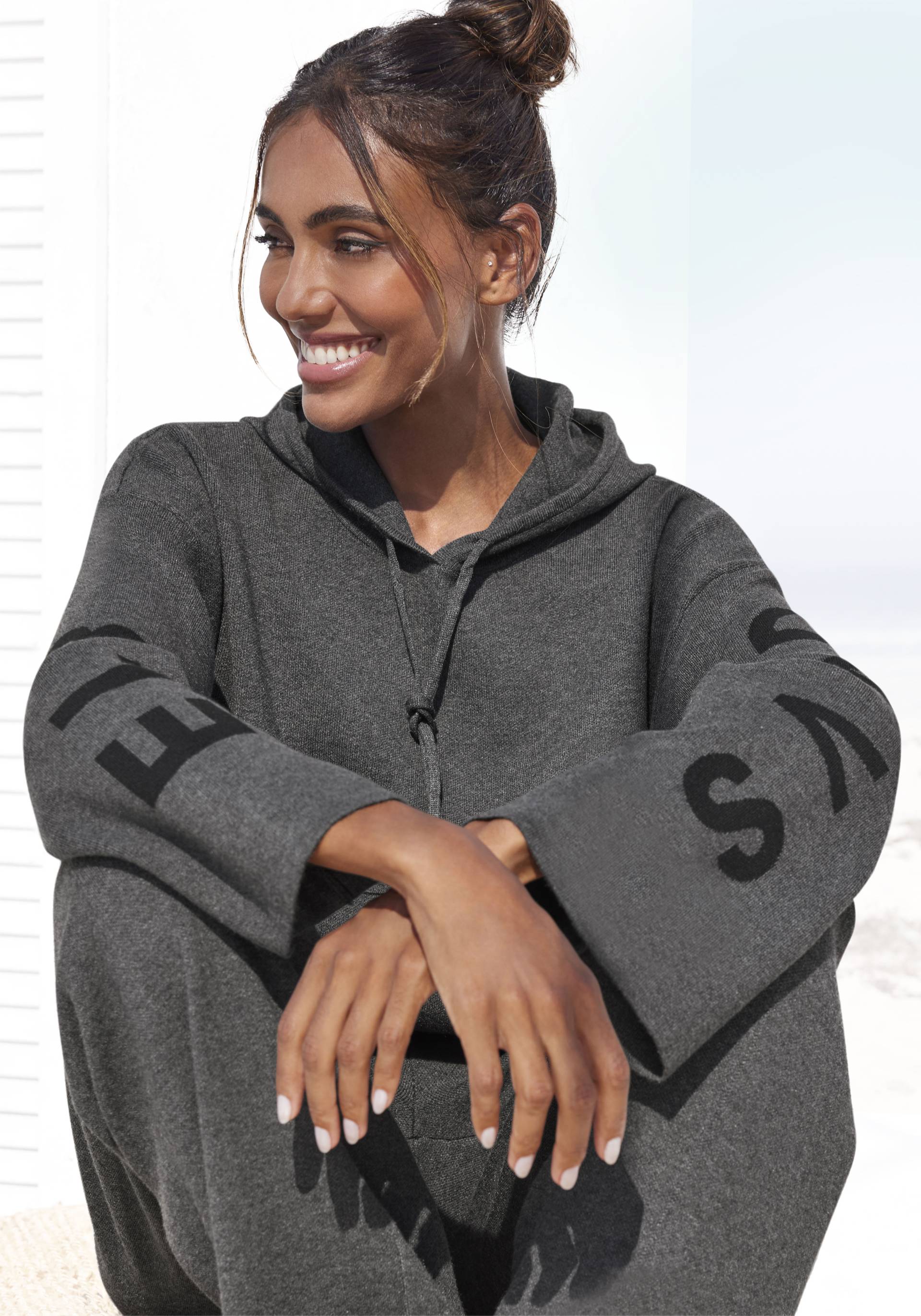 Elbsand Hoodie, mit Logostickerei, Loungewear von Elbsand