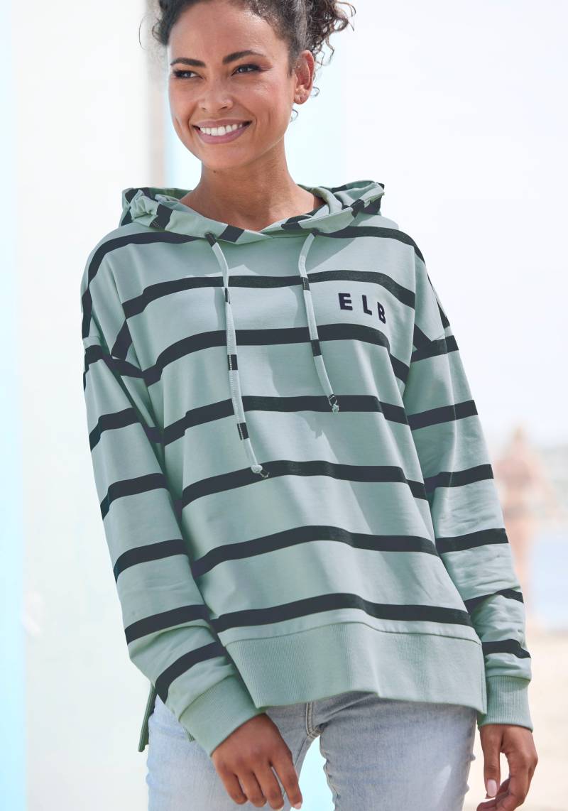 Elbsand Kapuzensweatshirt, mit Logoprint von Elbsand