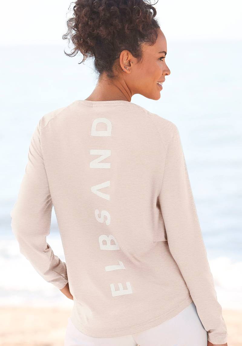 Elbsand Longsleeve »Tira«, mit Logodruck hinten, Langarmshirt, sportlich-casual von Elbsand