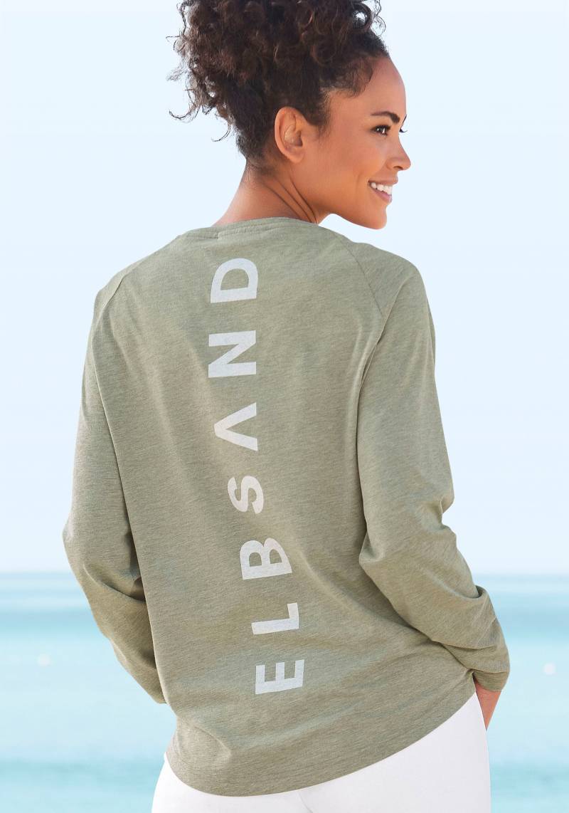 Elbsand Longsleeve »Tira«, mit Logodruck hinten, Langarmshirt, sportlich-casual von Elbsand