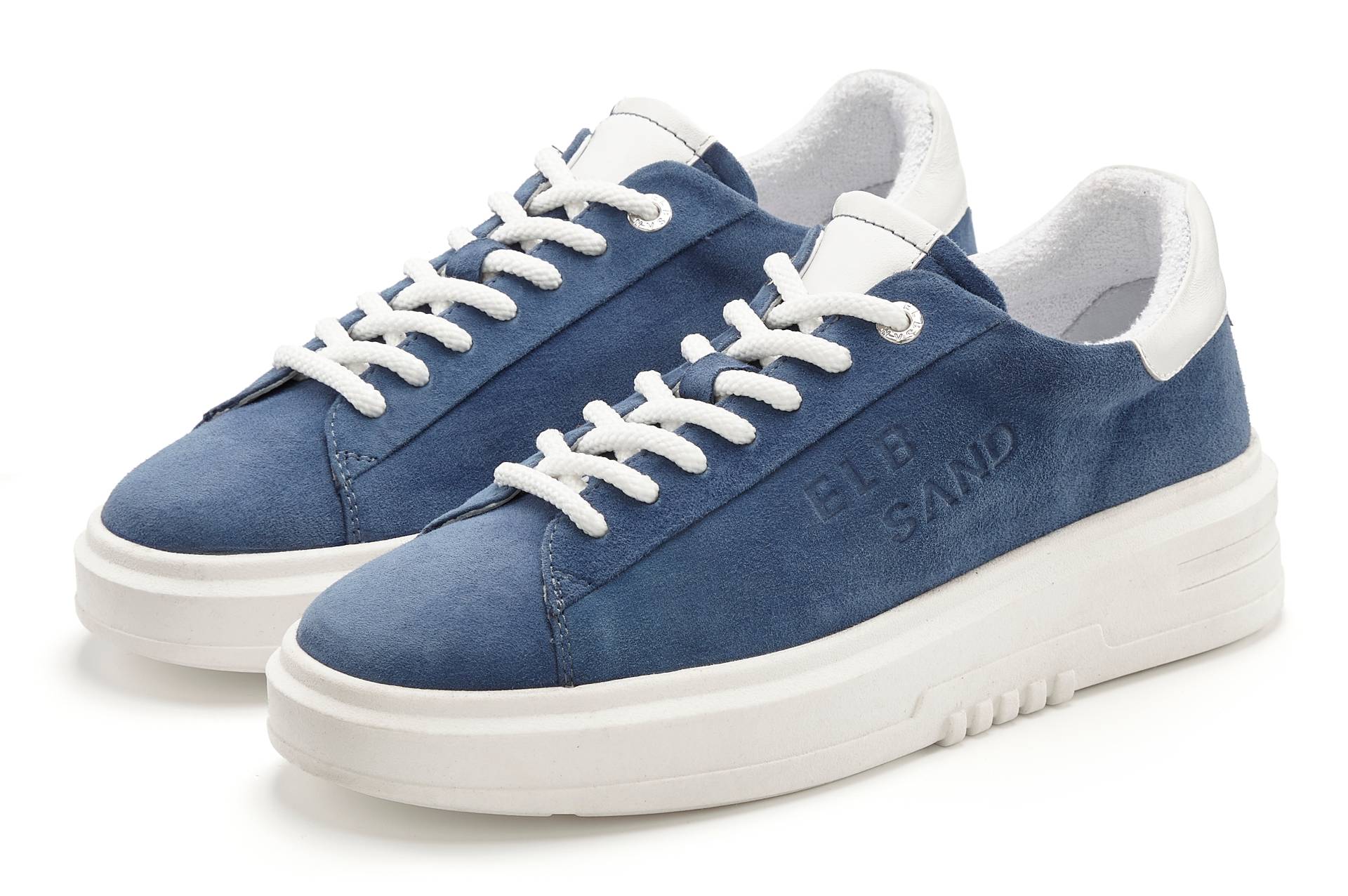 Elbsand Sneaker, Schnürhalbschuh,Freizeitschuh aus Leder mit modischer Plateausohle Elbsand Sneaker, Schnürhalbschuh,Freizeitschuh aus Leder mit modischer Plateausohle von Elbsand