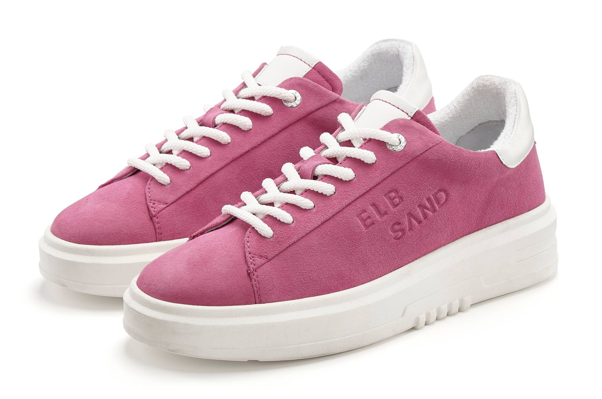 Elbsand Sneaker, Schnürhalbschuh,Freizeitschuh aus Leder mit modischer Plateausohle Elbsand Sneaker, Schnürhalbschuh,Freizeitschuh aus Leder mit modischer Plateausohle von Elbsand