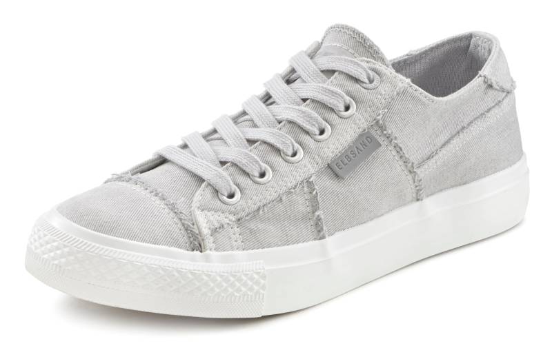 Elbsand Sneaker, Schnürhalbschuh, Freizeitschuh aus Textil, Used-Look VEGAN von Elbsand