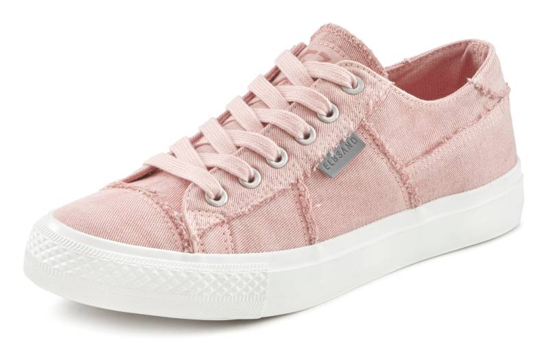 Elbsand Sneaker, Schnürhalbschuh, Freizeitschuh aus Textil, Used-Look VEGAN von Elbsand