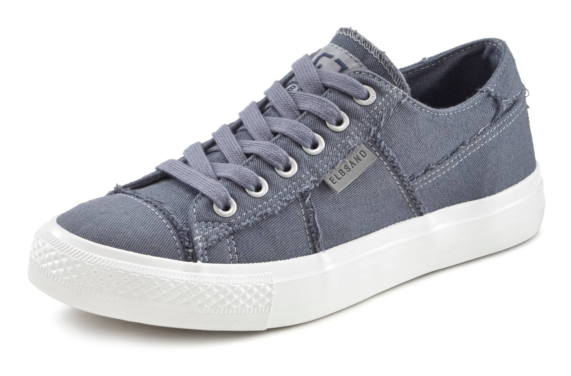 Elbsand Sneaker, Schnürhalbschuh, Freizeitschuh aus Textil, Used-Look VEGAN von Elbsand