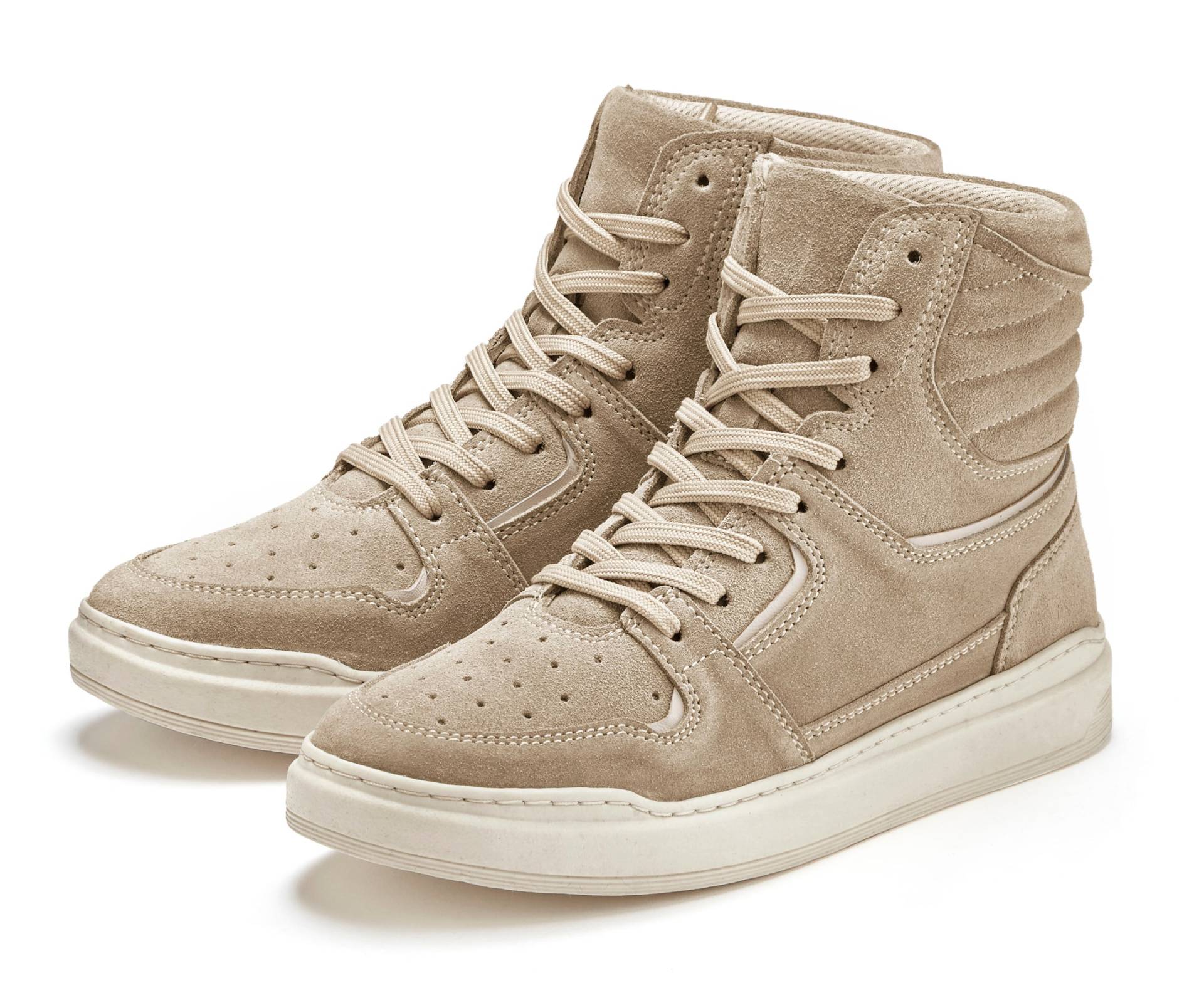 Elbsand Sneaker, Freizeitschuh, Halbschuh, High Top aus Leder von Elbsand