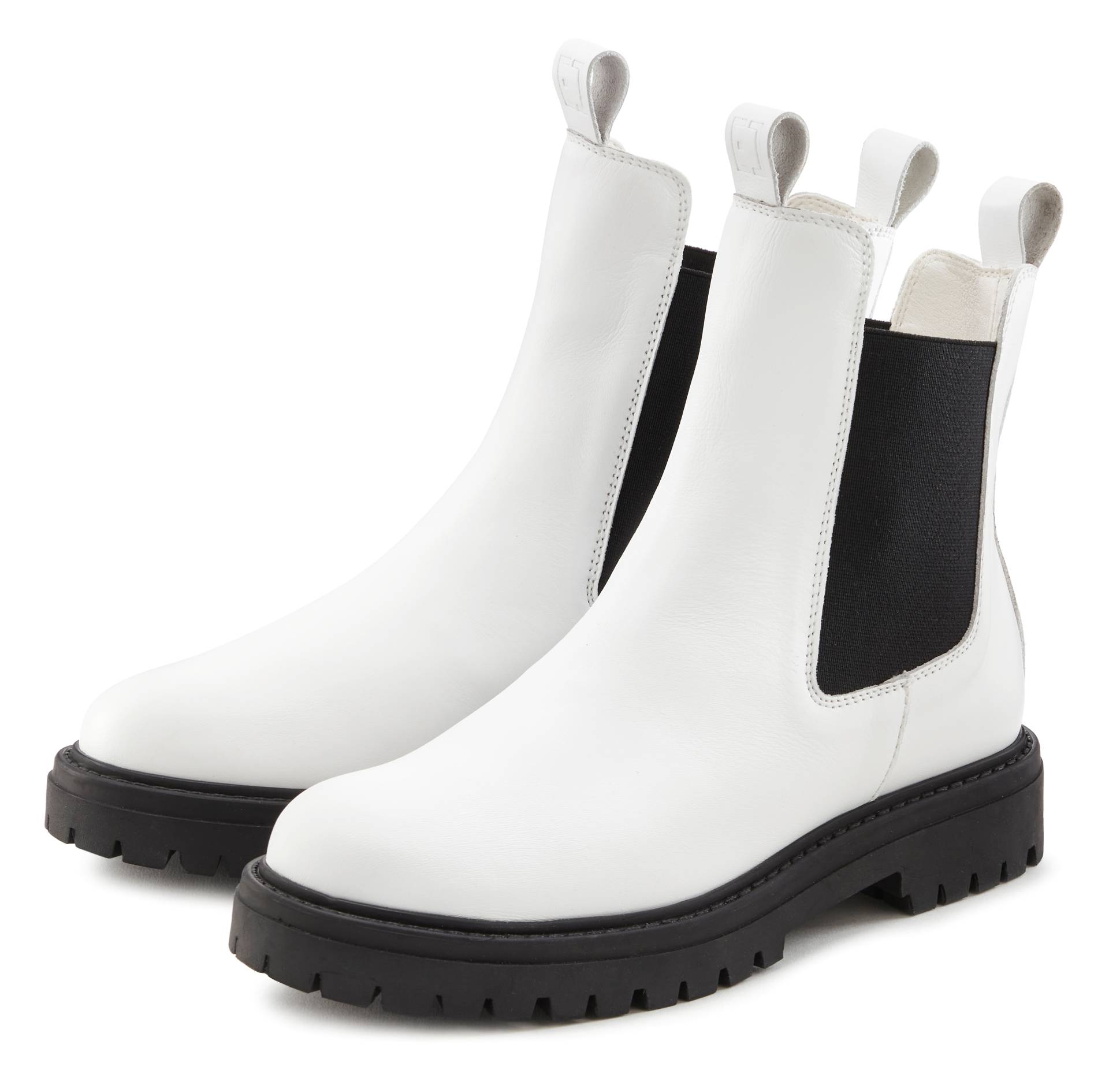 Elbsand Stiefelette, Chelseaboots, Schlupfstiefel, Bikerboots aus Leder Elbsand Stiefelette, Chelseaboots, Schlupfstiefel, Bikerboots aus Leder von Elbsand
