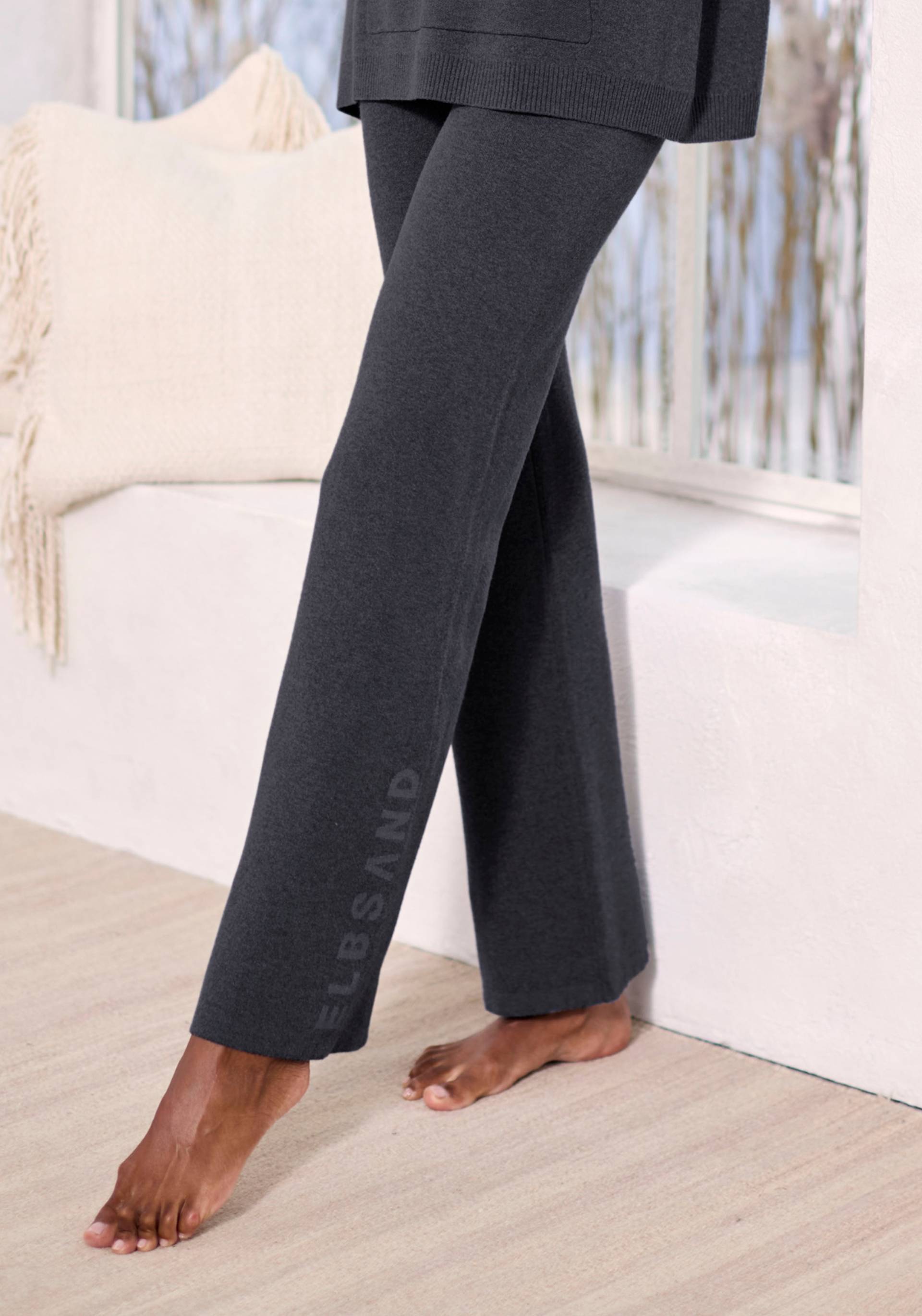 Elbsand Strickhose »- Loungehose«, aus hochwertigen Strick von Elbsand