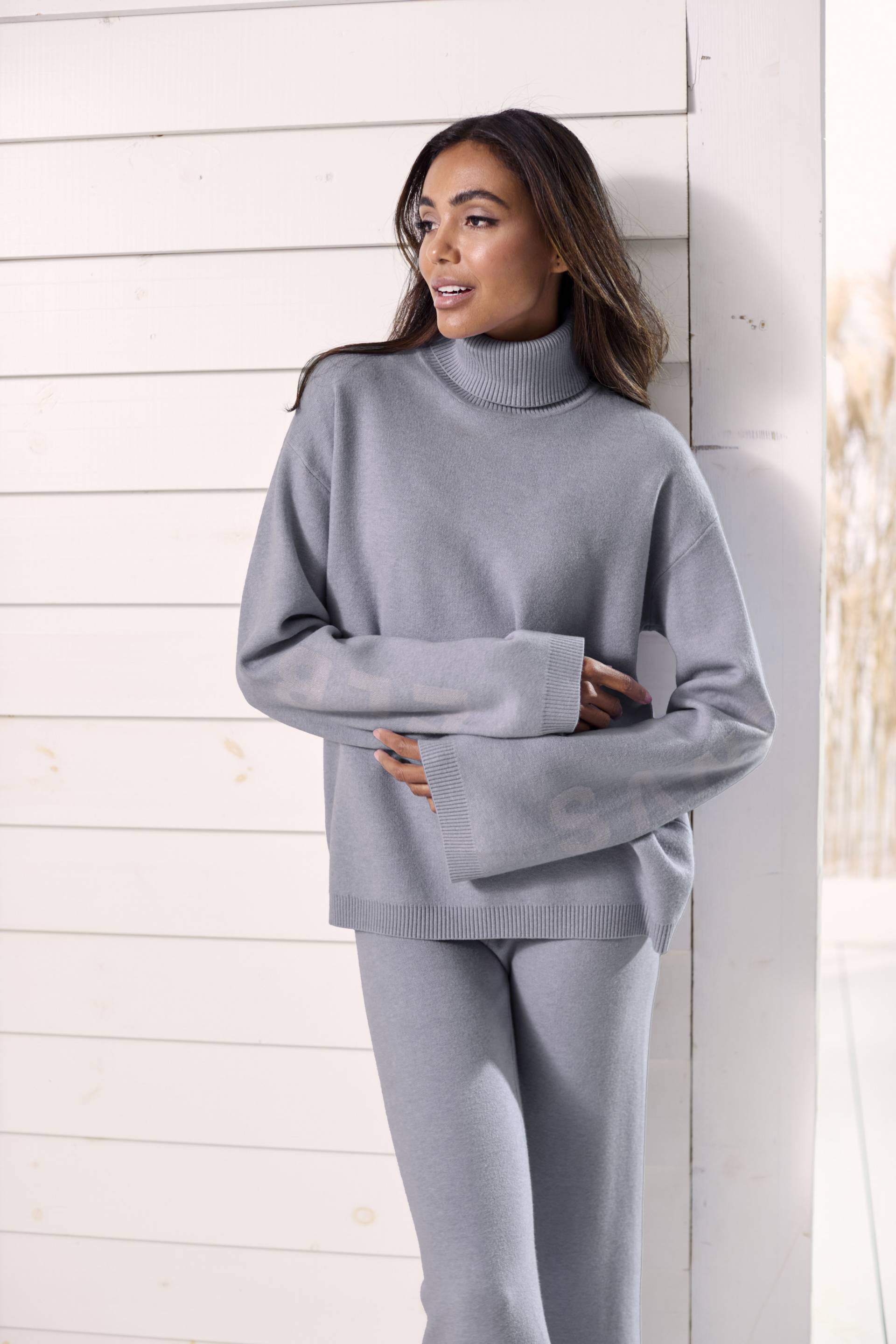 Elbsand Sweater »/ Rollkragenpullover / Loungeshirt«, aus weichem Strick, Loungewear von Elbsand