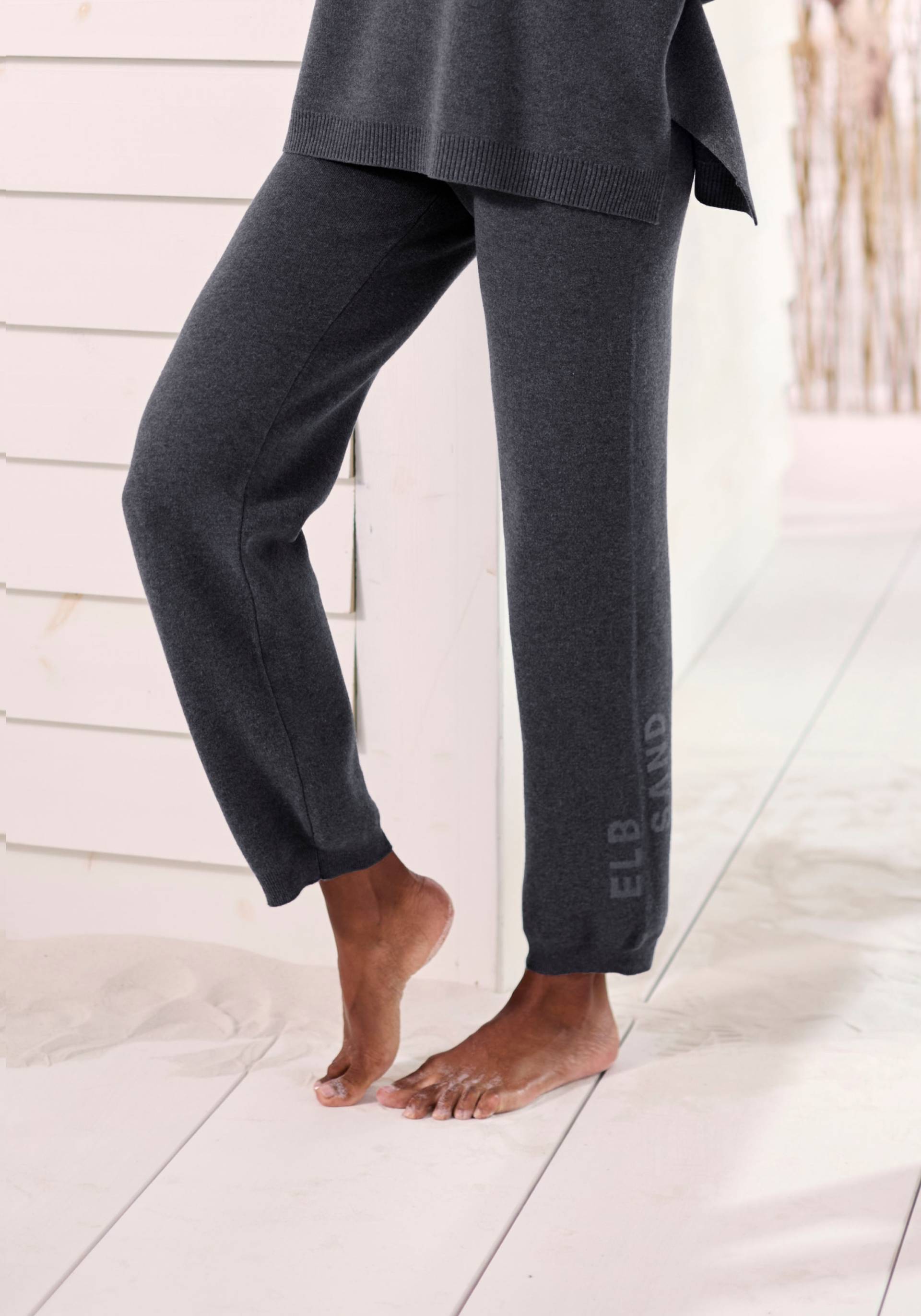 Elbsand Sweatpants, aus hochwertigen Feinstrick von Elbsand