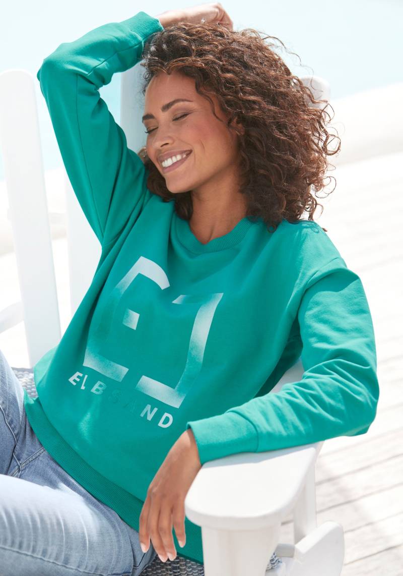 Elbsand Sweatshirt »Fionni«, mit grossem Logoprint, sportlich-casual von Elbsand