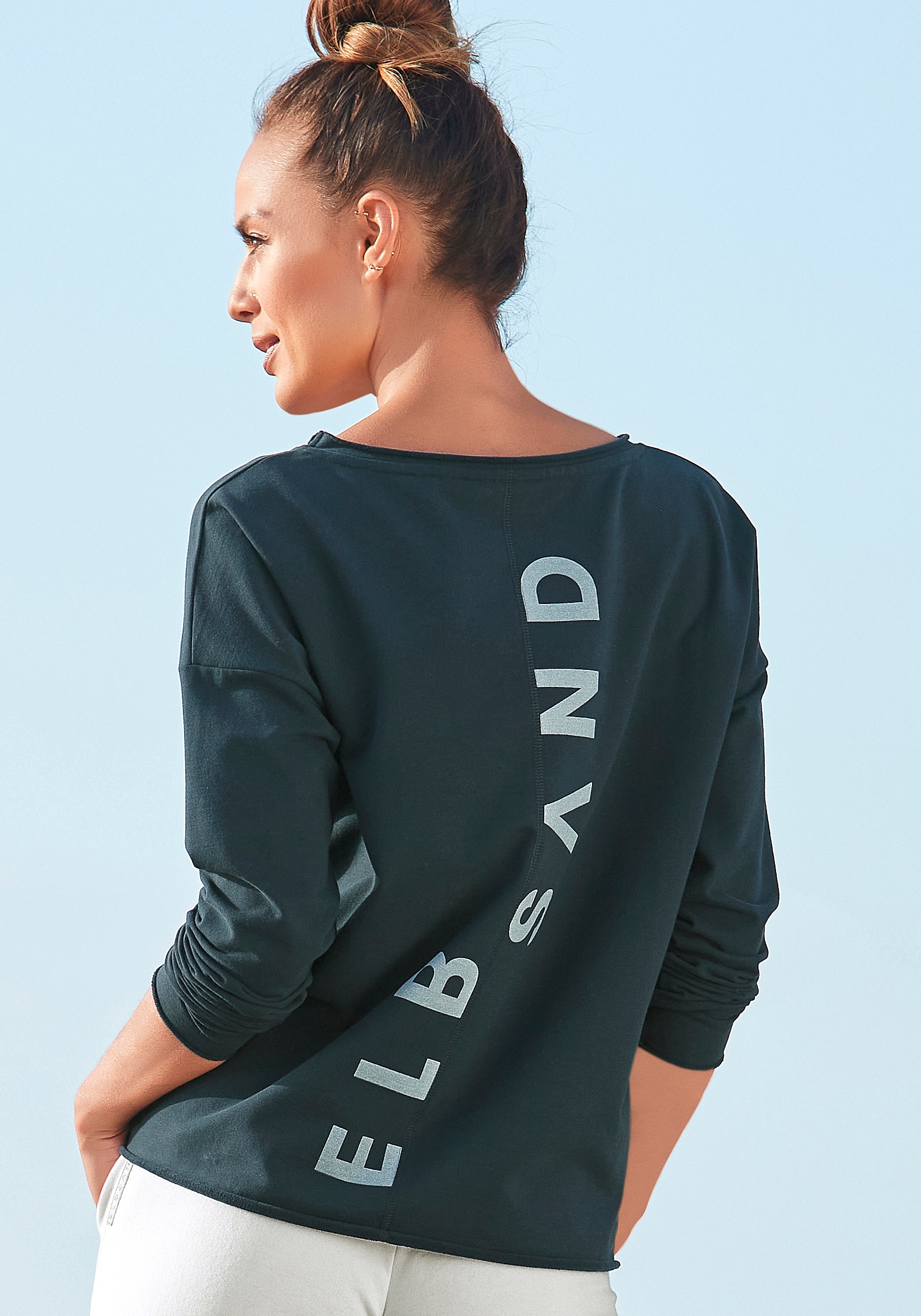 Elbsand Sweatshirt »Raina«, mit Logoprint am Rücken, sportlich-casual von Elbsand