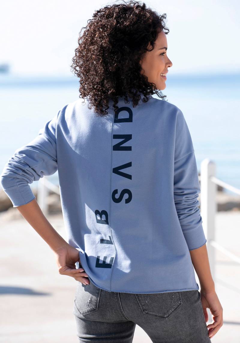 Elbsand Sweatshirt »Riane«, mit Logoprint hinten von Elbsand