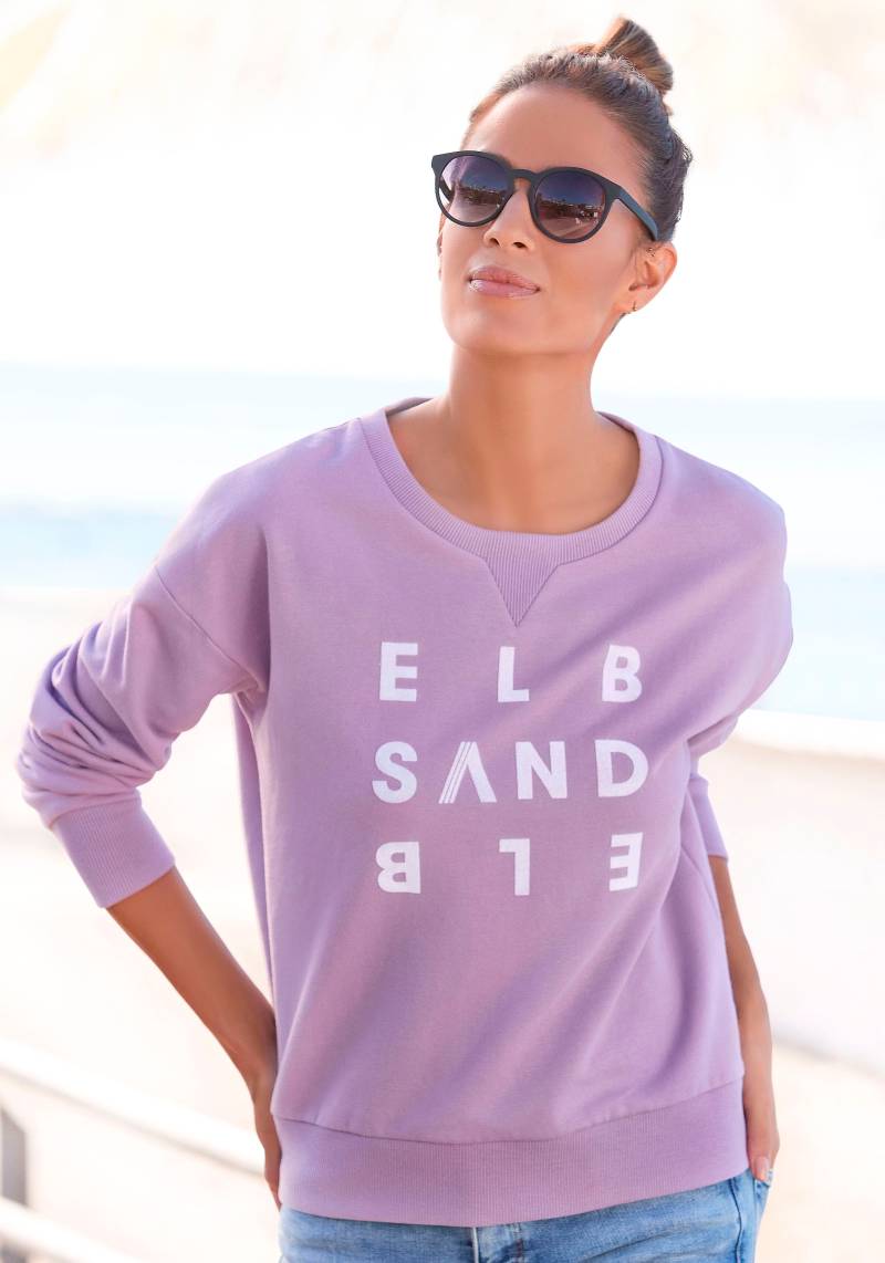 Elbsand Sweatshirt »Ylva«, mit Logodruck, sportlich-casual von Elbsand