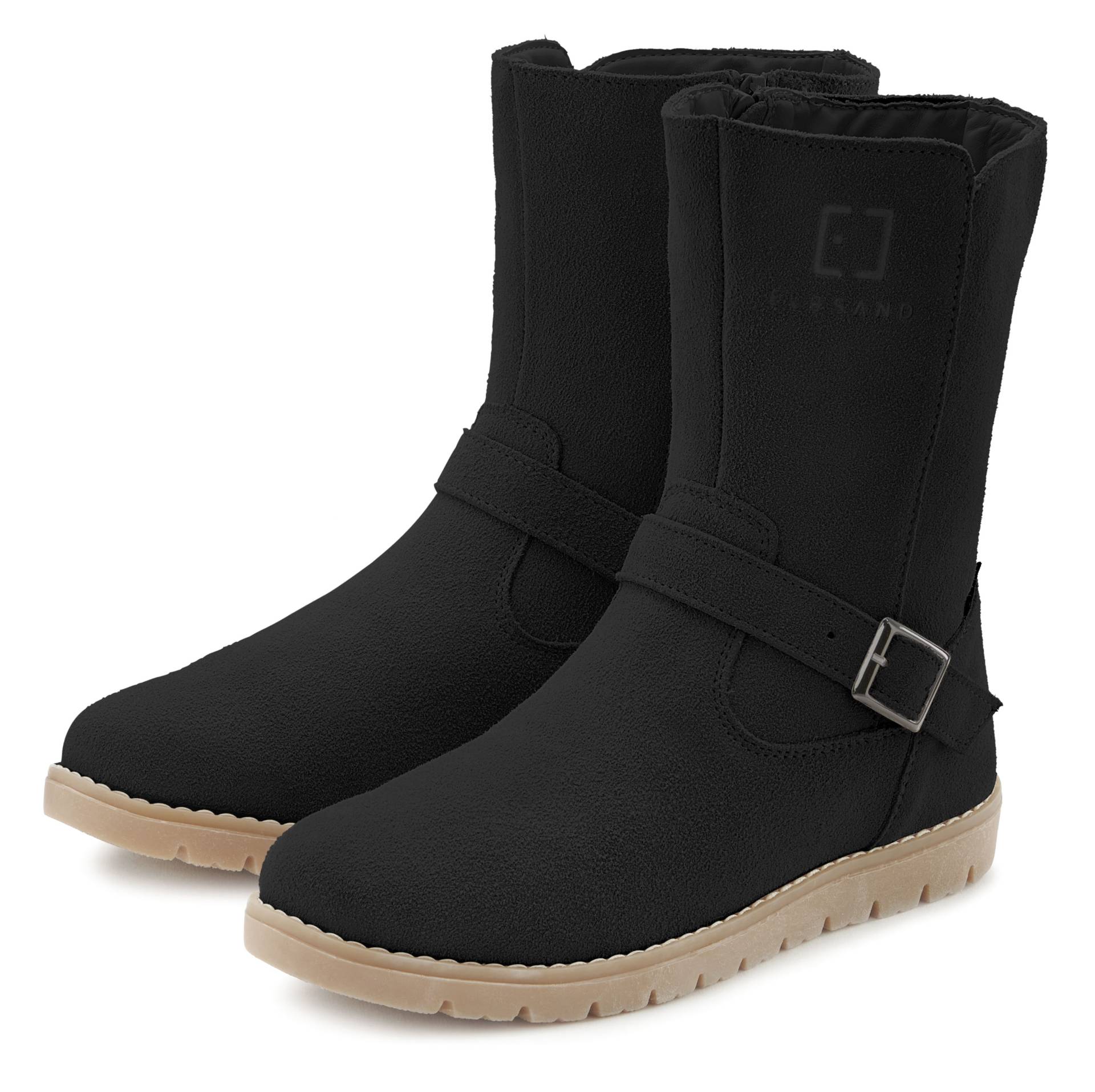 Elbsand Winterstiefel, Boots,Winterstiefelette,Leder, wind- & wasserabweisende Tex-Membran von Elbsand