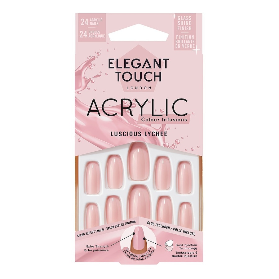 Elegant Touch  Elegant Touch Acrylic Nail Kit - Luscious Lychee kunstnaegel 1.0 pieces von Elegant Touch