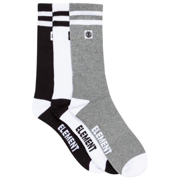 Element - Clearsight Socks 3-Pack - Multifunktionssocken Gr 40-46 bunt;grau von Element