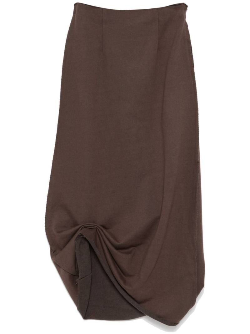 Elena Velez Amish maxi skirt - Brown von Elena Velez