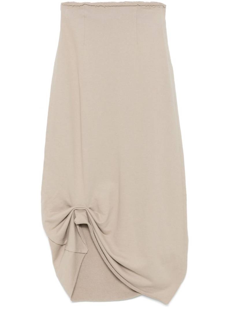 Elena Velez Amish maxi skirt - Neutrals von Elena Velez