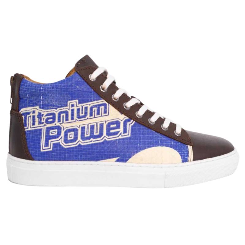 Sneaker High - Blue Diamond Damen Königsblau 36 von Elephbo