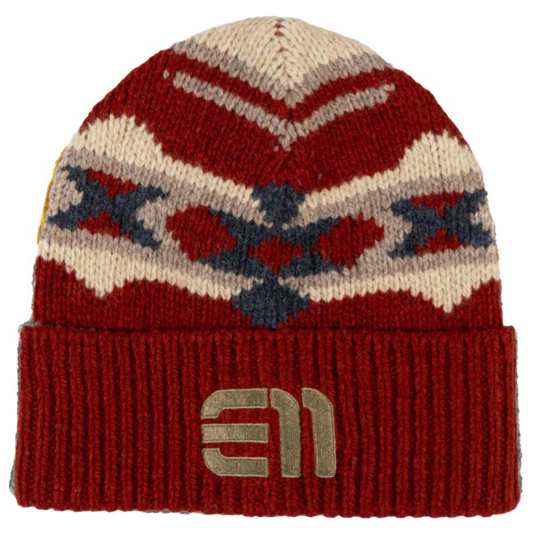 Elevenate - Ample Beanie - Mütze Gr One Size grau;rot von Elevenate