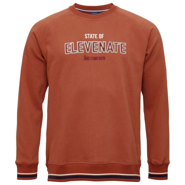 Elevenate - Authentic Crew Neck - Pullover Gr L;M rot von Elevenate