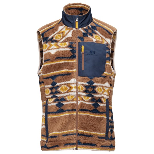 Elevenate - Glacier Pile Vest - Fleecegilet Gr M braun von Elevenate