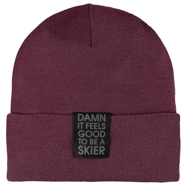 Elevenate - Skier Beanie - Mütze Gr One Size rot von Elevenate