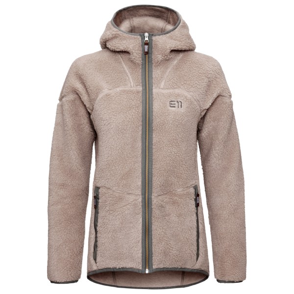 Elevenate - Women's Glacier Pile Hood - Fleecejacke Gr L braun von Elevenate